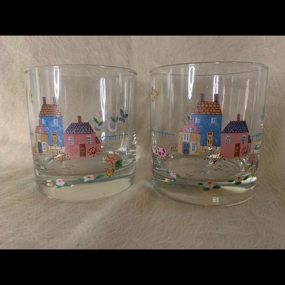 International China Company Other - International China Company “Heartland” 2 rocks glasses